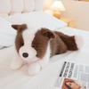 40/50CM Four Colours Border Collie Collar Style Plush Toys Soft Stuffed Puppy Doll Funny Accompany Toys for Kids Gifts