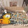 Tappetino da cucina G-Garfield Gatto Carino Anime Decorazione Stanza Bambini Camera da Letto Balcone Antiscivolo Zerbino Soggiorno Alfombra
