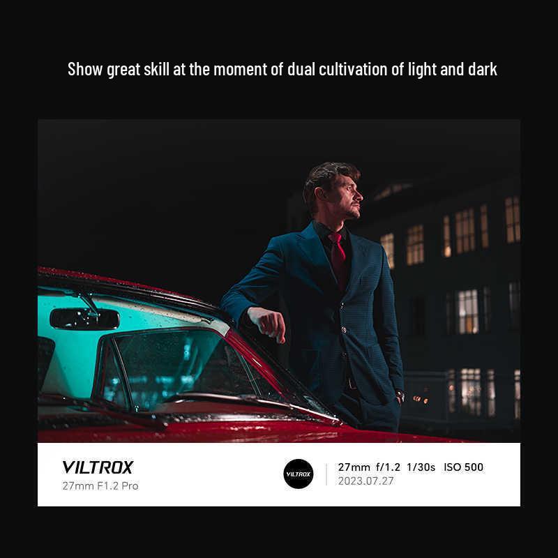 Viltrox 27mm f/1.2 Pro Prime Lens for F/Z/E Mount Mirrorless Cameras with Autofocus