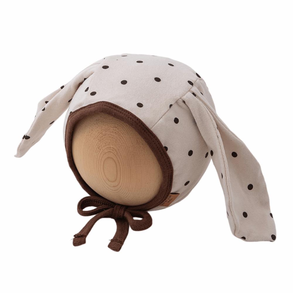 

Sweet Baby Ear Protection Hats Long Ear Infant Bonnet Hat Fashion Newborn Beanie Hat Toddler кофейный