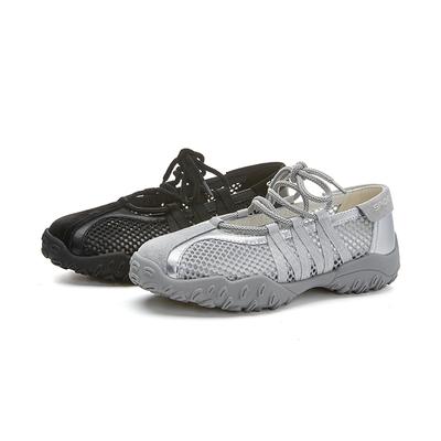 Fashion Women's Mary Jane Mesh Sandals 2025 Summer New Female Non-slip and Comfortable Large Size Sneakers Shoes for Women
