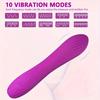 Female Adult AV Vibrator Female Flirting Masturbator USB Powered with 10 Vibration Modes Quiet Cordless Massager G-Spot Stimulation Couple Sex
