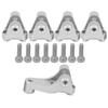 Aluminum Alloy Front Rr Keel Rod Holder St Fit for    4  6 1/10 RC Car