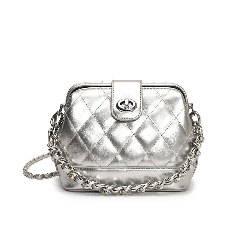 Premium diamond chain bag women's spring new versatile shoulder messenger doctor bag