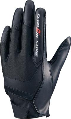 ZETT Batting Gloves Zero One Stage Defensive Gloves Free Size for Left Hand Black LHJF BG29632J Boys' (1900)