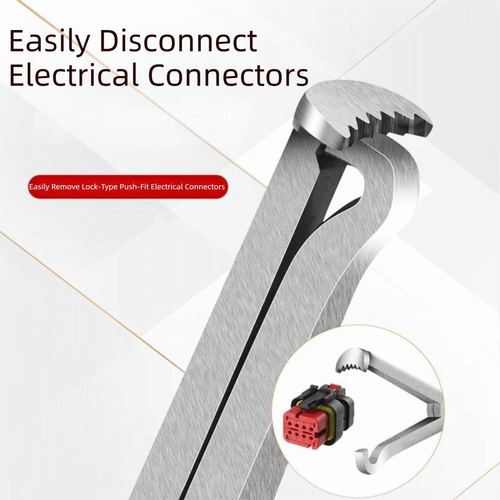 8" Electrical Disconnect Pliers 60-Degree Connector Separator Fuel Line Separator For Automotive