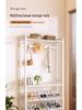 Compact Shoe & Clothes Rack for Dorm or Rental Spaces - Multi-Layer Narrow Design