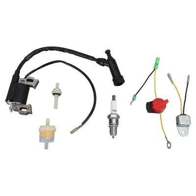 Zündspule Zündkerze Luftfilter Stoppschalter Motorersatzteile für GX120 GX160 GX200 5,5PS 6,5PS Motor