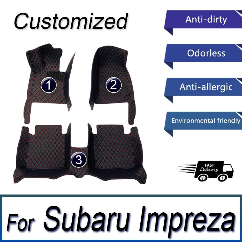 

Автомобильные коврики для Subaru Impreza Anesis B3 Inpuressa GE GV GH GR 2008 ~ 2011, антигрязные автомобильные коврики, напольный поддон, грязь для автомобиля