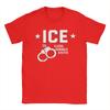 Mens TShirt ICE Illegal Criminals Evicted Novelty 100 Cotton Tee Shirt Short Sleeve  T Shirts Round Neck Clothes Graphic