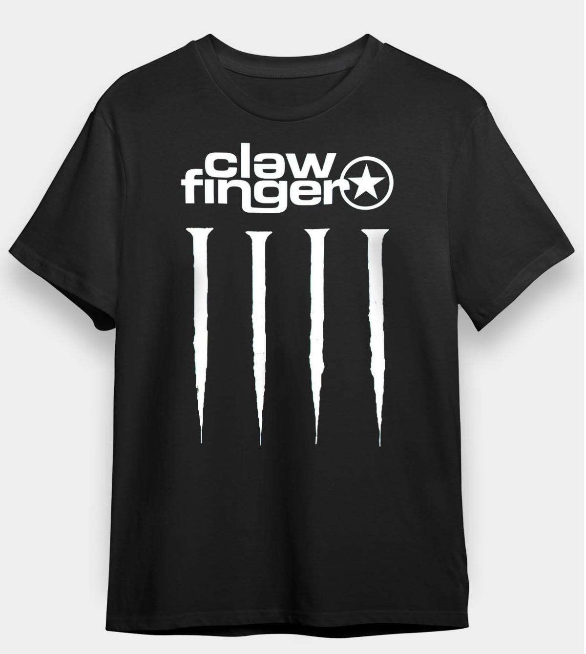 Clawfinger  Band  Logo  Short  Sleeve Unisex T-Shirt L