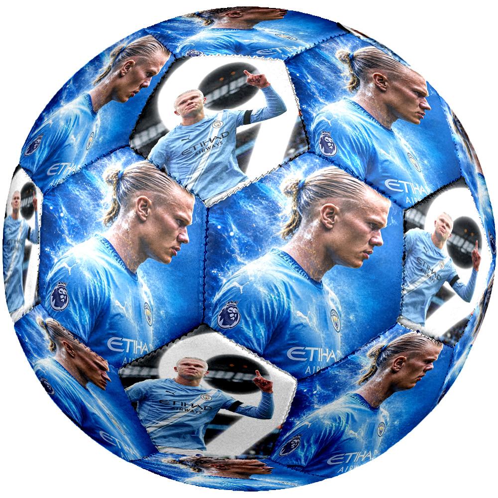 Haaland Etihad Airways Football Celebration Size 5 Soccer Football Machine Sewn Indooroutdoor Universal Football Unique Gift For Soccer Lovers