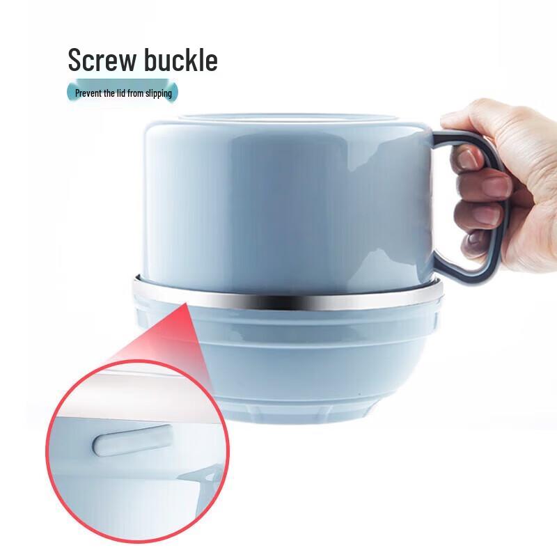 MAXCOOK 304 Stainless Steel Instant Noodle Lunch Box