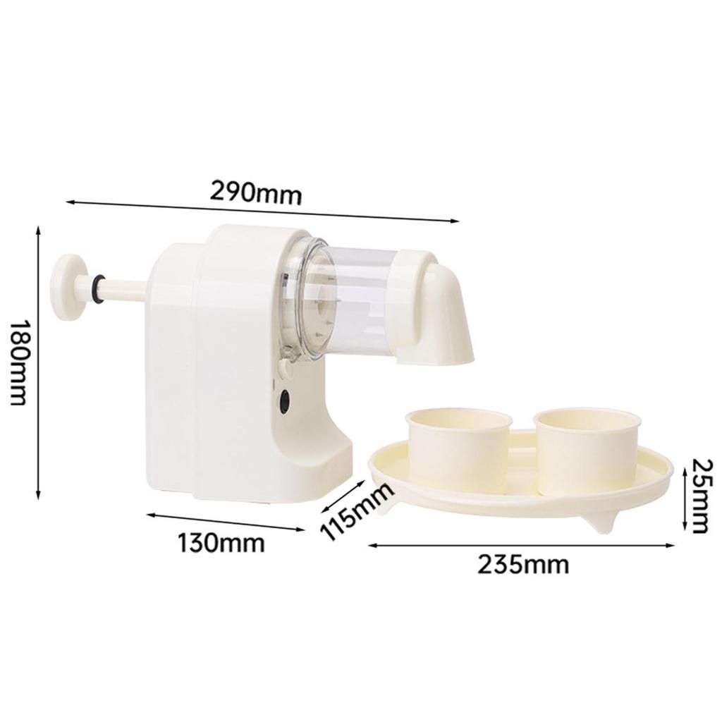 Electric Ice ,Ice Shaver,Snow Cone Maker Machine,Shaved Snow Machine,Easy to Use for Home
