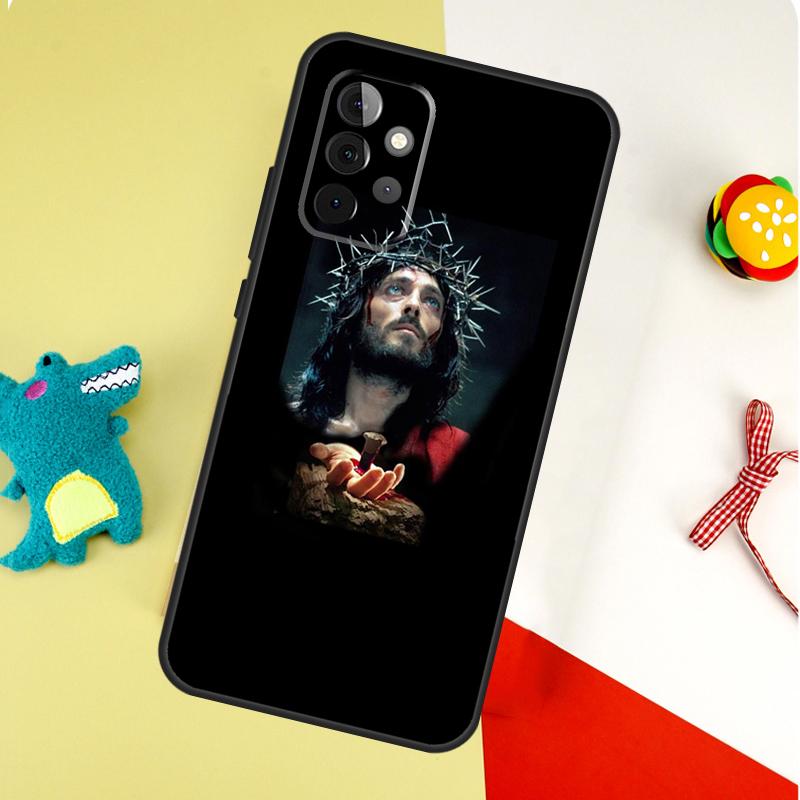 Christian Jesus For Samsung Galaxy A54 A34 A14 A55 A35 A15 A53 A33 A13 A05 A06 A16 A22 A32 A52 Phone Case