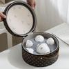 Panda Bamboo Ceramic Travel Tea Set