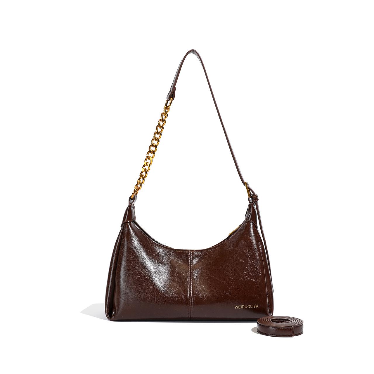 

Korean Style Relaxed Large Capacity Shoulder Bag - Autumn/Winter 2025 Casual Versatile Women s Tote кофейный