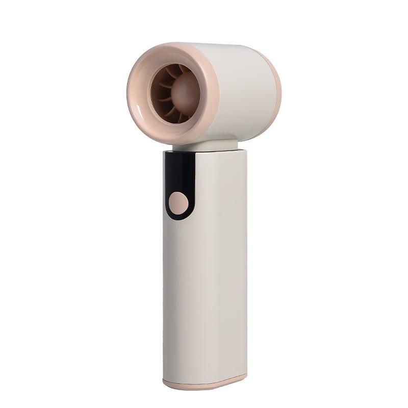 

2025 High-Speed Portable Fan with Ultra-Long Battery and USB Charging, Featuring Digital Display and Compact Wind Cannon Design. 42*63*145 бежевий