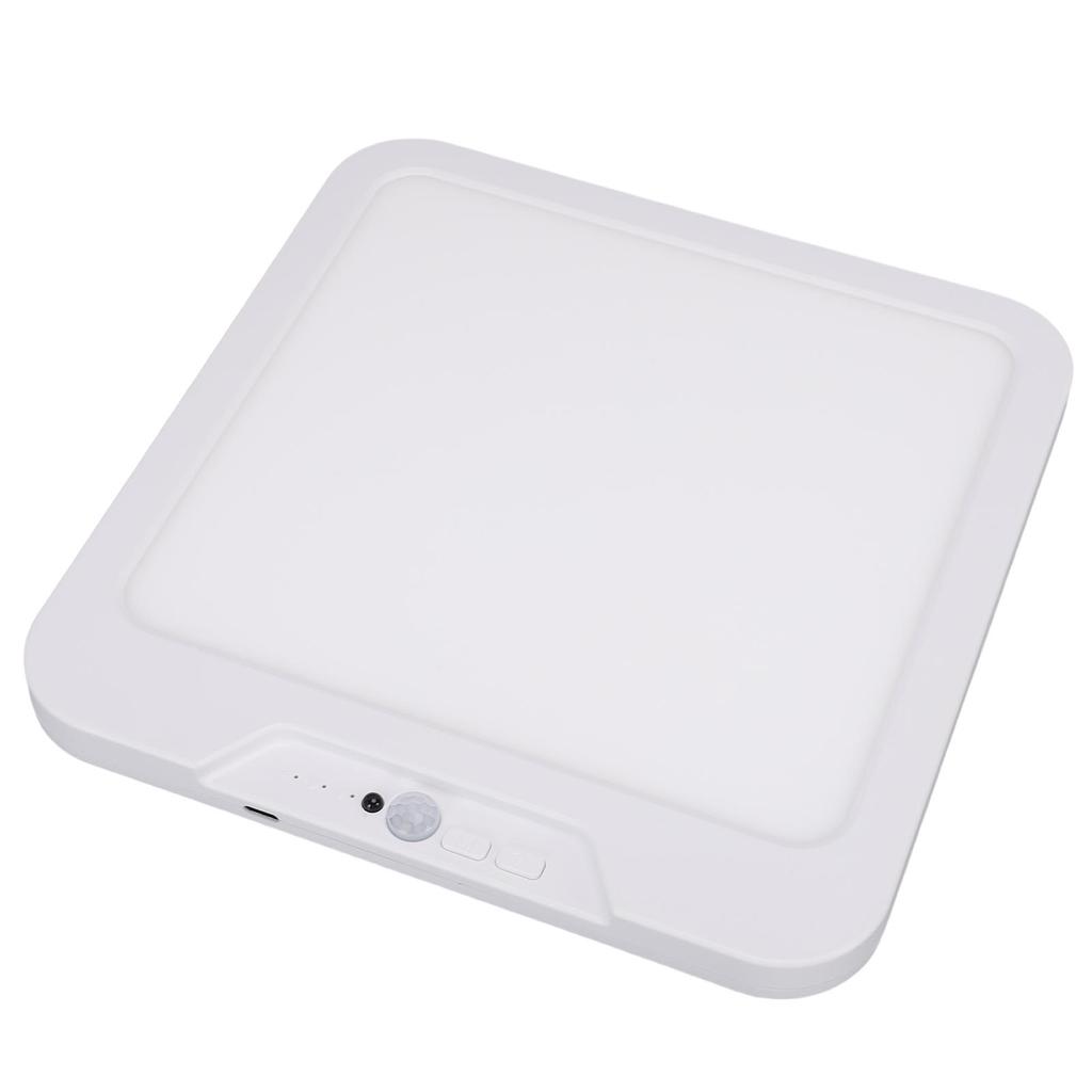 Wiederaufladbare Deckenleuchte mit Fernbedienung Batteriebetrieben Bewegungssensor Schrankleuchte 3 Farbtemperaturen Magnetmontage