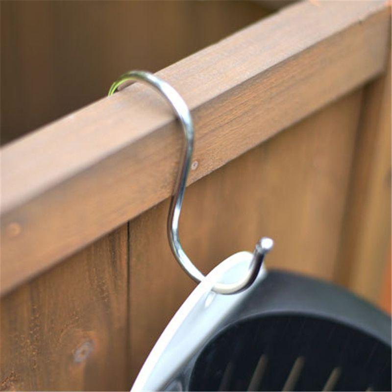 

Подвесные цветочные горшки для стены Садовая ограда Балконная корзина Кашпо для растений Декор Hook,1Pcs