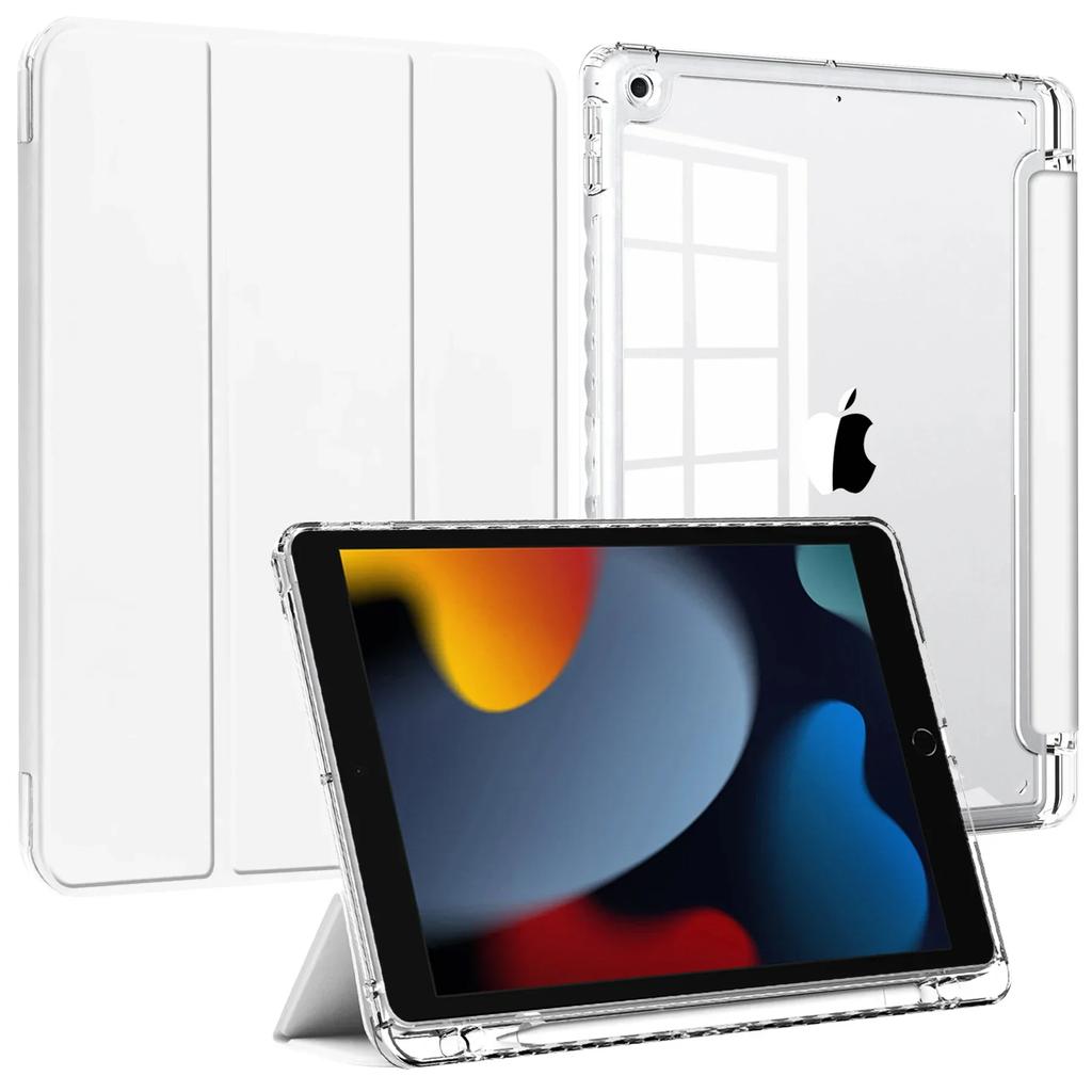 New Acrylic HD Case for IPad Pro M5 11 13 Inch Funda for Ipad Pro 6 Th Generation (M5) Case with Pencil Holder Shockproof Cover