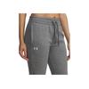 Under Armour Rival Fleece Fashionable Versatile Soft Comfortable Knit Sweatpants Women bottoms 1379438-028