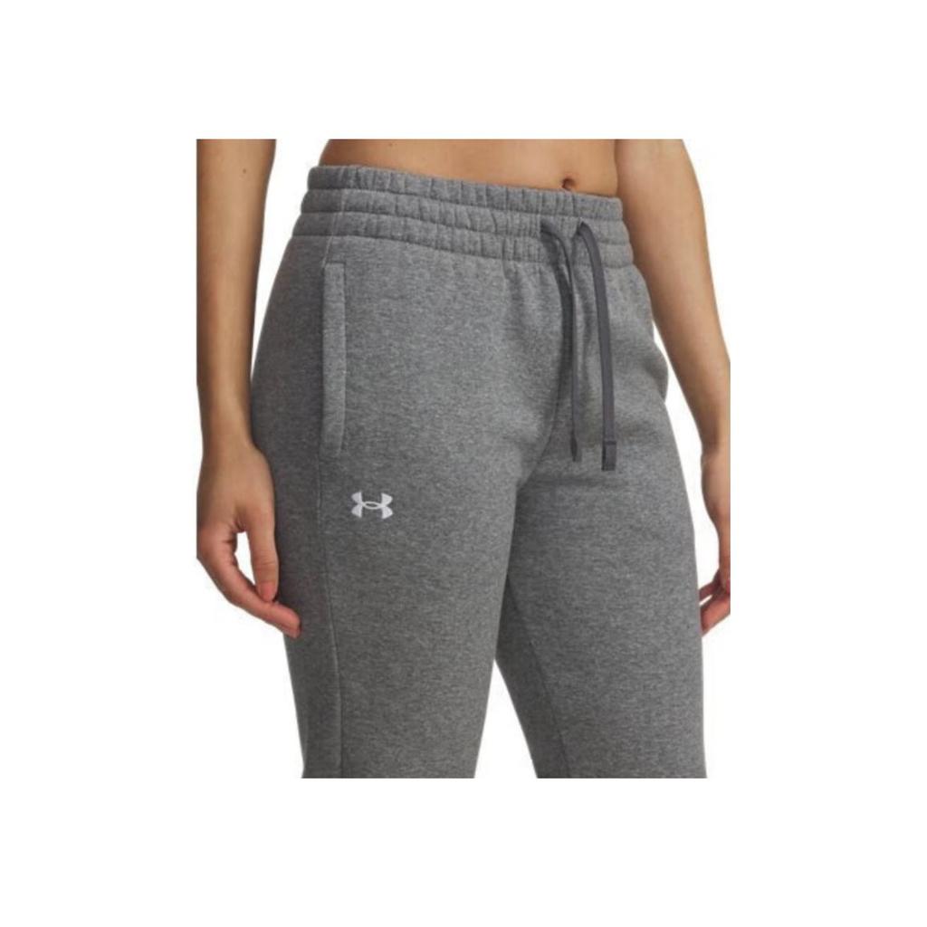 Under Armour Rival Fleece Fashionable Versatile Soft Comfortable Knit Sweatpants Women bottoms 1379438-028
