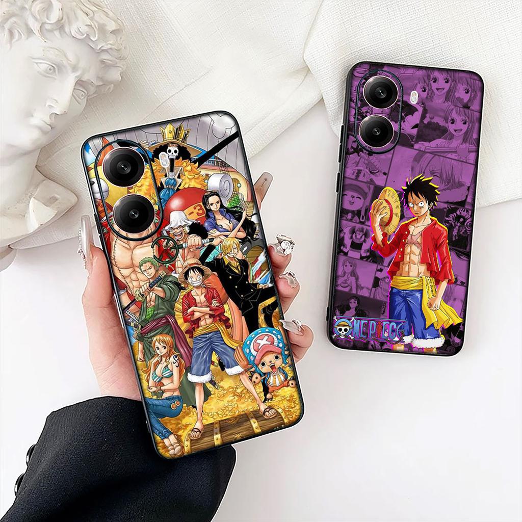Shanks Red Hair One Luffy Pieces Phone Cover for Motorola Moto G86 G14 G35 G34 G45 G55 G67 G75 G85 G24 G15 G54 G57 Power Case