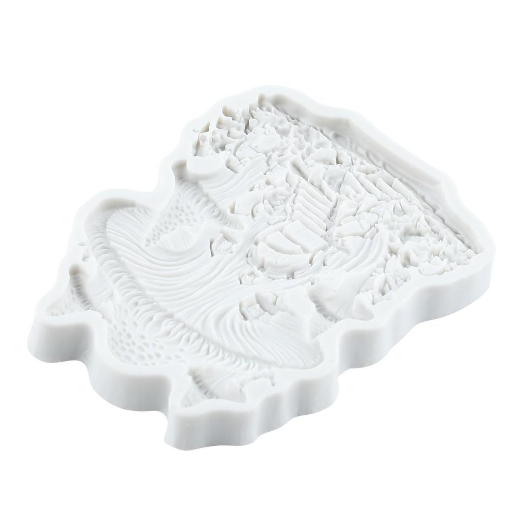 Fairy Garden House Silicone Mold Mushroom House Fondant Molds Cake Decorating Tools Cupcake Topper Candy Sugar Craft Gum Paste Polymer Clay