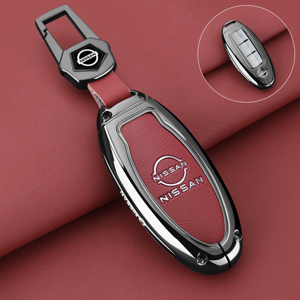 Zinc Alloy Car Remote Key Case Cover For Nissan X-Trail Kicks T31 T32 Qashqai Juke J10 J11 Tiida Altima Pathfinder For Infiniti
