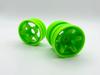 [LAB] Grasshopper Off-Road Buggy 5-Spoke Wheel, Green, Set of 2 (Front WheelsLW-B01FGR)