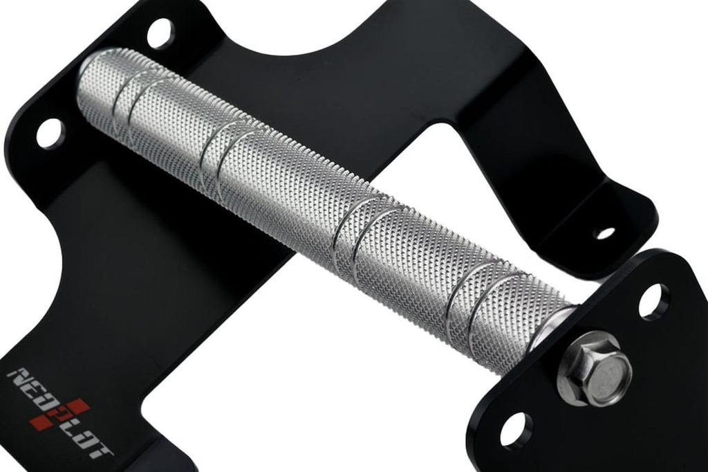 NEOPLOT Footrest Bar NEO Adjustable Left Foot for Toyota Hiace 200 Series Automatic Standard NP77220, Position, Transmission, Body, Silver, 19.7cm