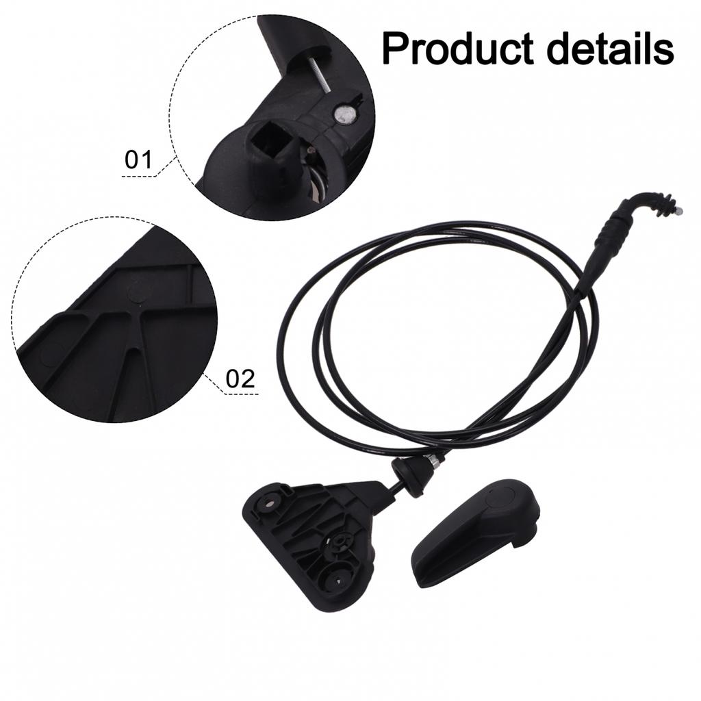 For Ford Vehicles Bonnet Hood Plus Release Cable Handle Direct Fit Parts
