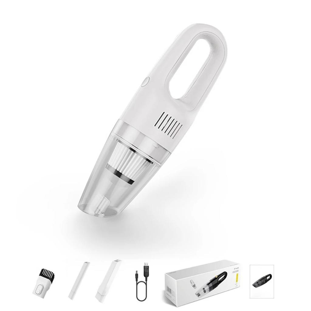 Handheld Car Vacuum Cleaner 120W High Power 36000 RPM USB Rechargeable Wet And Dry Cordless Vacuum Cleaner for Car Home Cleaning