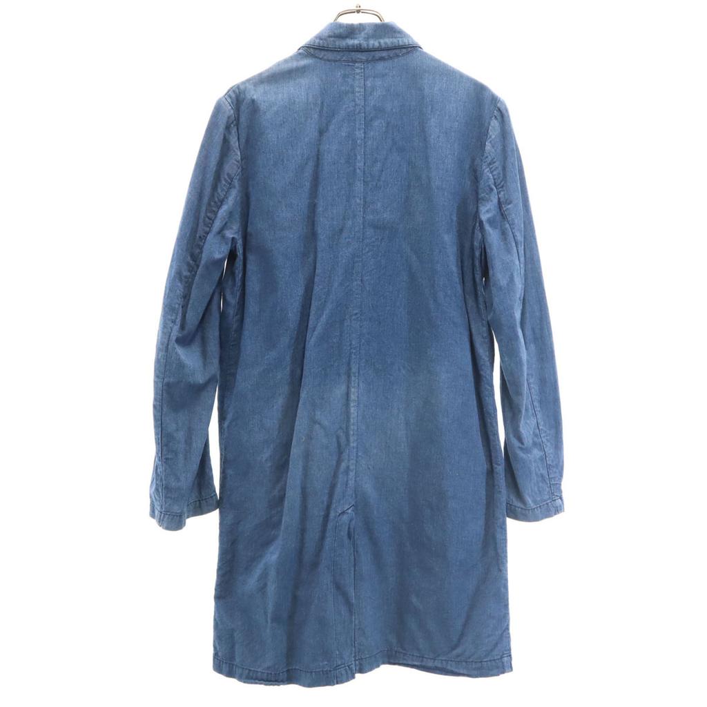 REMI RELIEF Made In Japan Chambray Shirt Jacket M Blue Women Used