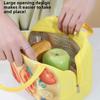 New 3D Children's Lunch Box Bag Cartoon Thickened Thermal Insulation Bag Aluminum Foil Cool Storage Fresh Storage Bag For Kids