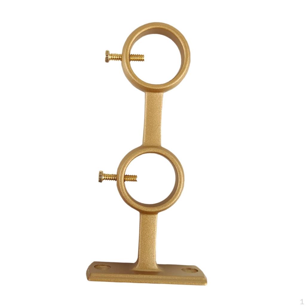 Doppelte Gardinenstangenhalterung unterstützt Fenstervorhanghalter für Hotel