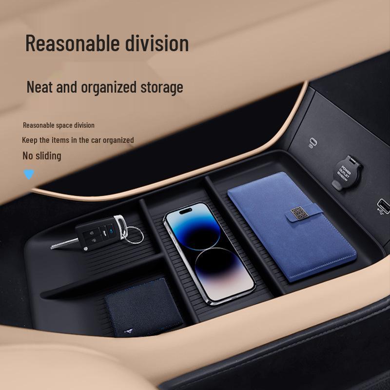 Center Console Storage Box: Car Armrest Organizer for 26 Models