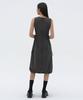 Musinsa Standard Woman Women'S Nylon Cutout Long Dress [Dark Grey]
