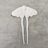 Hair Clip Multifunctional Black White Retro Style Hairpin Halloween Crow Skull Styling Hair Clip Hair Accessories