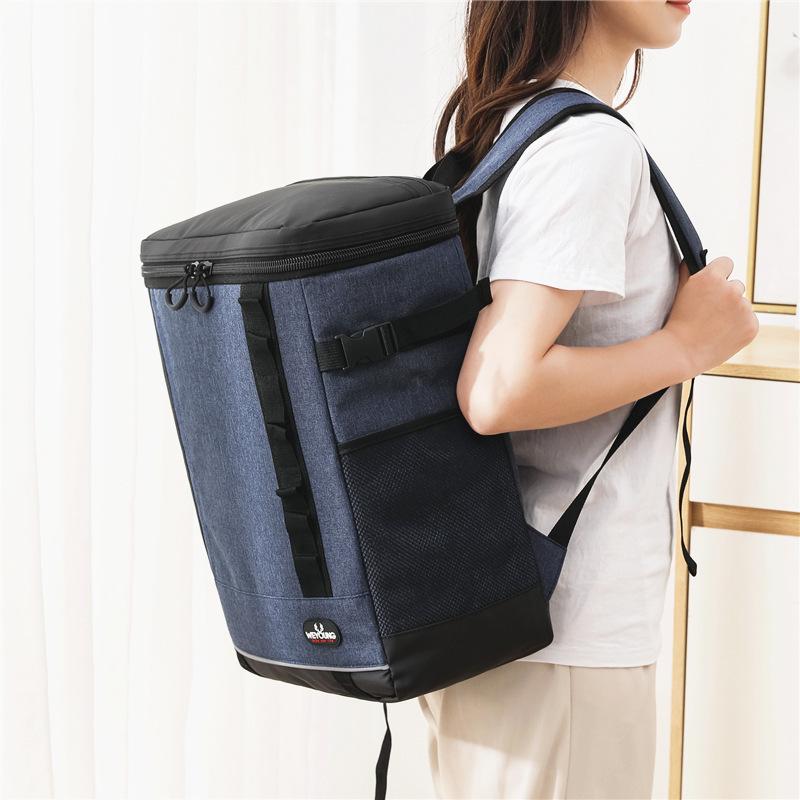 Outdoor Insulated Cooler Backpack, Waterproof Lightweight Cooler Bag, Suitable For Traveling, Camping, Beach, Lunch