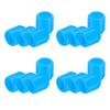 Glow-in-The-Dark Tire Valve Caps Set Universal Waterproof Lights Stem Covers Wear-Resistant Vehicle Tire Valve Caps