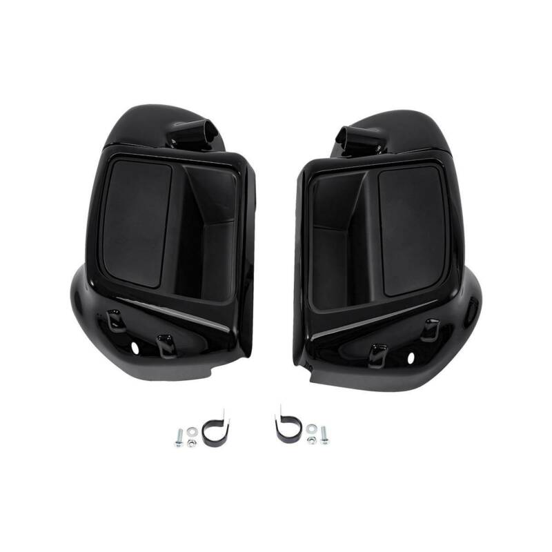 Motorcycle Lower Vented Fairing 6.5" Speaker Box Pod For Harley Touring Electra Glide FLHTK FLHX FLTRX 2014-2024