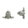 7.5mm Garden Nozzle Connector Prevent Leak Valve Agriculture Garden Lawn Irrigation Pipe Fittings 4/7mm Hose 100 Pcs