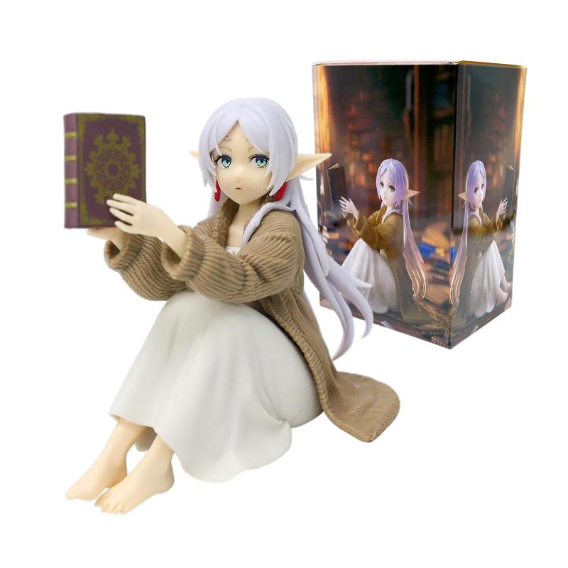 Frieren Beyond Journey's End Frieren Anime Figure Desktop Cute night-suit Frieren Action Figure Figurine Collection Model Toy