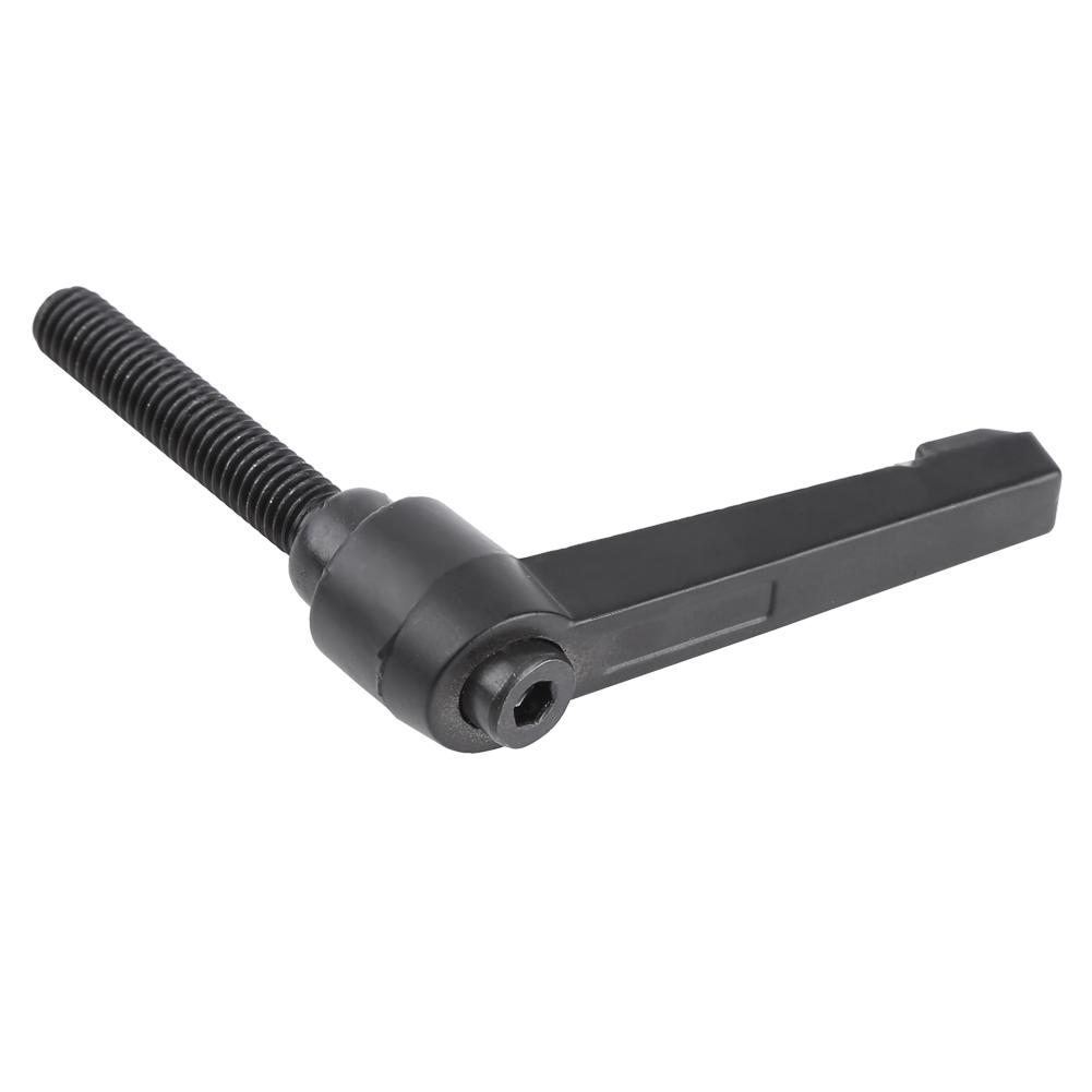 Schwarzer Verriegelungsspannhebel Griff Externes Außengewinde (M8*30)