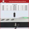 Youmas U-Z32 USB Fingerprint Time Attendance Machine CN Plug (adapter Included)