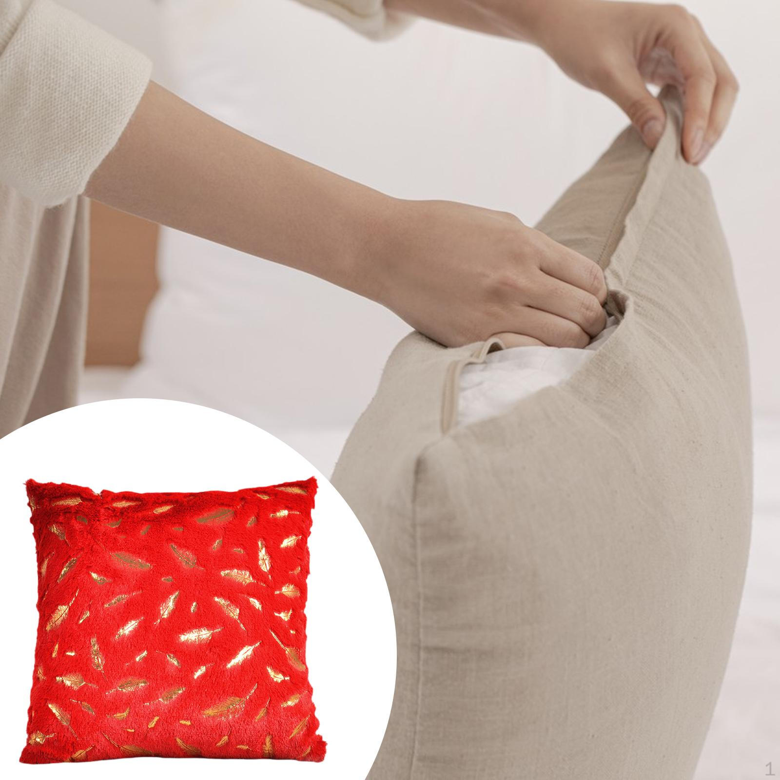 

Christmas Gold Foil Throw Pillow Cover,Xmas Couch Pillowcase,for Home Sofa Accent Cushion Case