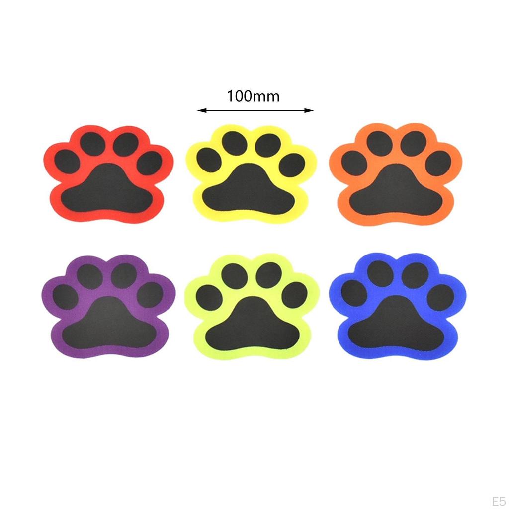 Markers Carpet Bright Colors Dots Floor Sticker for Yoga Exercise