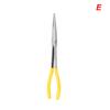 Motorcycle Repair Removal Tools Extra Long Nose Pliers Spanner Clips Straight Bent Tip Mechanic Equipment DIY Auto AccessoriesGood product
